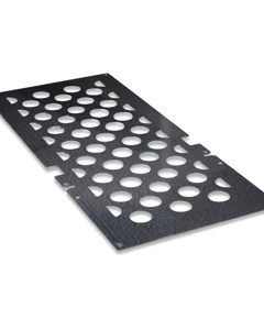Sheet metal part outside above nest Step 24-N-18-18 V13holes